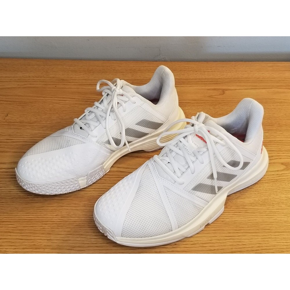 Adidas Court Jam Bounce Women's US Size 9.5 White Casual Shoes Sneakers H67702